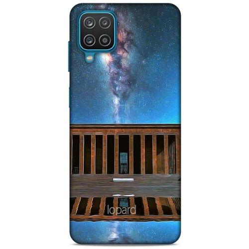 Lopard Samsung Galaxy A12 Uyumlu Kılıf Dünya Mimarisi (26) Tpu Silikon Kılıf