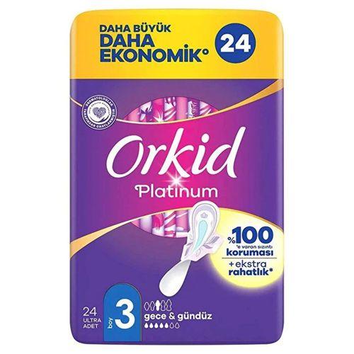Eğitici Çocuk Orkid Ultra Platinum Gece Ped 24'Lü