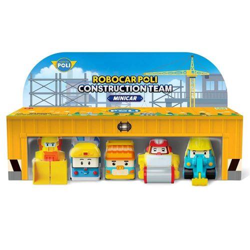 Robocar Poli Mini İnşaat Araçları 5'li Set 0761
