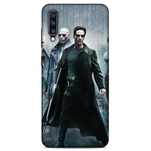 Lopard Samsung Galaxy A70 Uyumlu Kılıf IMDB Film (15) Antişok Kılıf Matrix