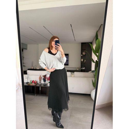 Kadın Atlet Bluz Ve Etek üçlü Takım