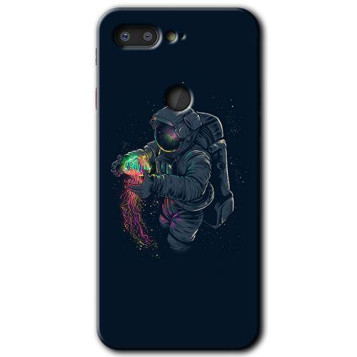 MRCİLETİSİM General Mobile GM 9 Pro Kılıf HD Desen Baskılı Arka Kapak + Temperli Cam - Astronot Kıyafeti