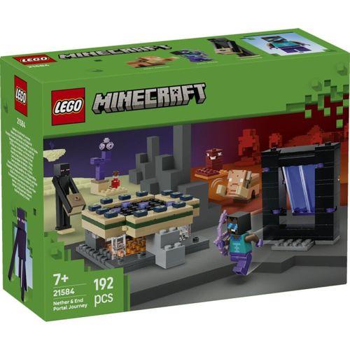Lego Minecraft Nether ve End Geçidi Yolculuğu 21584
