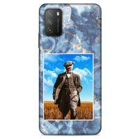 Lopard Xiaomi Poco M3 Uyumlu Kılıf Atatürk (19) Kılıfları