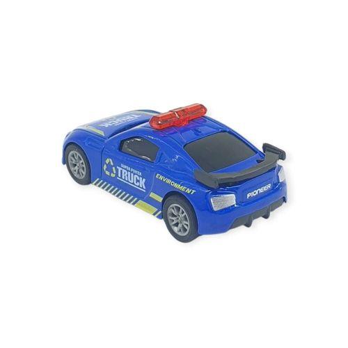 Çek Bırak Metal Küçük Arabalar 8 cm - SH40031 - Mavi