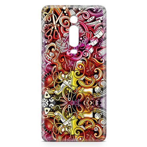 Xiaomi Redmi K20 Kılıf Örgücü Doodle Arka Kapak Koruma Desenli Full Koruyucu