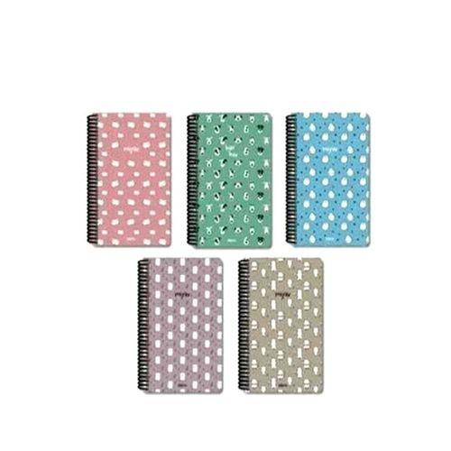 Papirüs Miyav Bloknot Sert Kapak Düz 120 Yaprak 14X19Cm - 1 adet