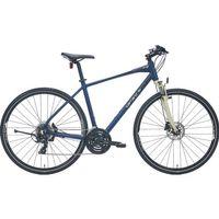 Carraro Sportive 223 28 Jant 21 Vites Hidrolik Fren Şehir Bisikleti Mat Lacivert-Sarı 45 cm