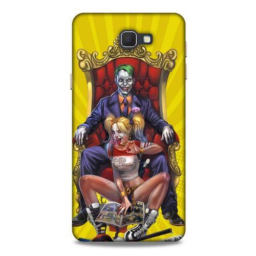 Samsung Galaxy J7 Prime Uyumlu Kılıf Harley Quinn (36) Glitter Kılıf Lavanta mor