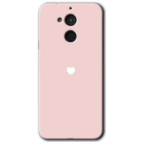 Potkal Hediye Fabrikası General Mobile GM 8 Kılıf HD Desen Baskılı Arka Kapak - Sade Kalp