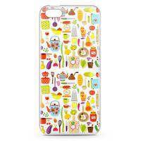 Apple iPhone 5s Kılıf Pratik Mutfak Gereçleri Arka Kapak Koruma Desenli Full Koruyucu