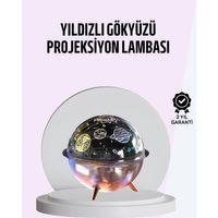 Usb Şarjlı Uzay Temalı Işık Projektörü Hava Nemlendirici