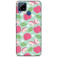 Frutix Elma 05 Oppo Realme C15 Kılıf Desenli Silikon