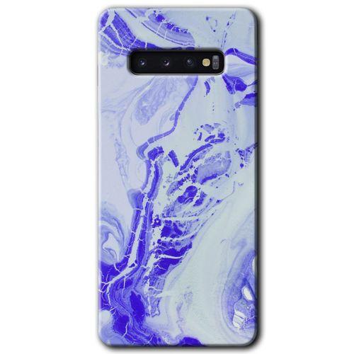 Galaxy S10 Kılıf HD Desen Baskılı Arka Kapak - Cranny Liquid Wall