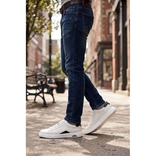 Hammerjack Ried Kırık Beyaz Siyah Erkek Günlük Ayakkabı