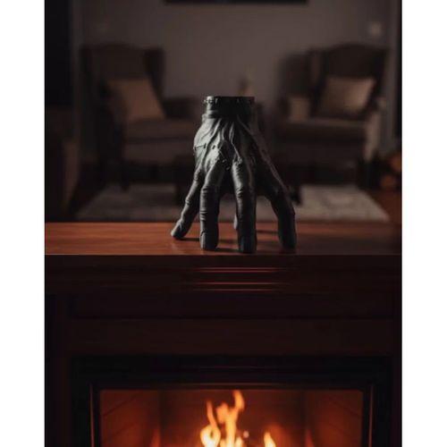 3d Dekoratif Siyah El Obje 17x16 Cm Gotik Ve Modern Aksesuar