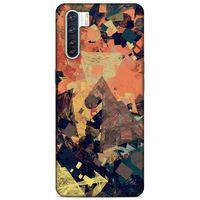 Lopard Oppo A91 Uyumlu Kılıf Soyut Sanat (35) Baskılı Fit Design Kılıf