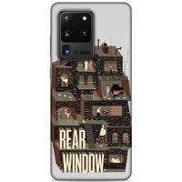 Lopard Samsung Galaxy S20 Ultra Uyumlu Kılıf IMDB Film (49) Ultra Silikon Kılıf Arka Pencere