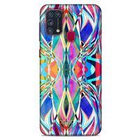 Samsung Galaxy M31 Kılıf Pastel Renkler (27) Tasarımlı Kılıf Karışık Renkli
