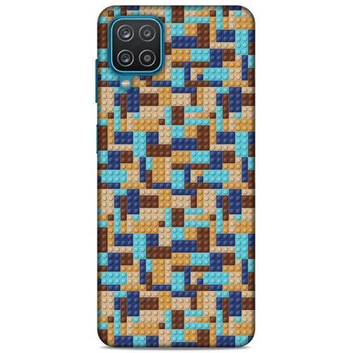 Lopard Samsung Galaxy A12 Uyumlu Kılıf BloX (48) Bumper Kılıf Lacivert