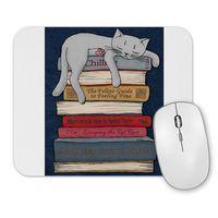 Kitap Okuyan Kedi Cats Mouse Pad