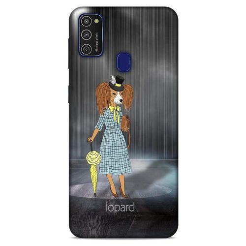 Samsung Galaxy M21 Kılıf FunnyMaX (30) Silicone Case Antrasit