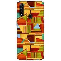 Lopard Oppo A31 Uyumlu Kılıf Wood'X (46) Core Armor Kılıf Desenli