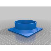 120mm Fan Adaptörü 100mm Hortum (Bu ürün Sadece Plastik parçadır - Almadan Önce Soru Sorabilirsiniz)