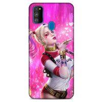 Samsung Galaxy M30s Uyumlu Kılıf Harley Quinn (4) Koruma Kılıfı Fuşya