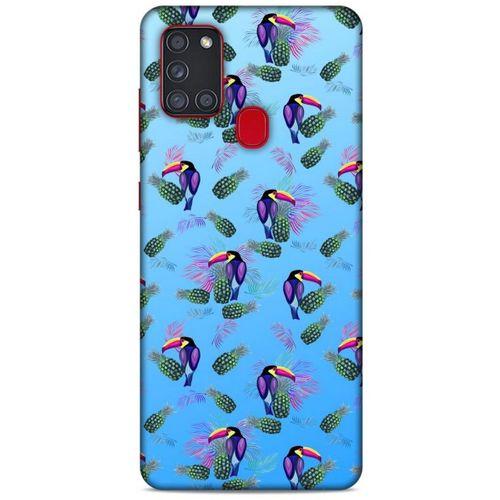 Frutix Ananas 02 Samsung Galaxy A21s Kılıf Desenli Silikon