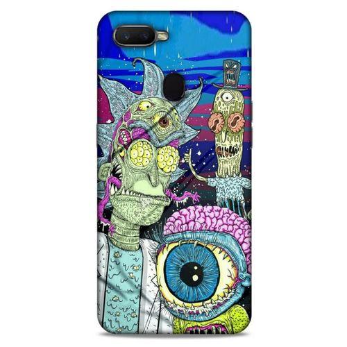Oppo Ax7 Uyumlu Kılıf Rick And Morty (28) Arka Kapak Dimensional