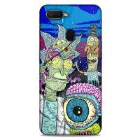 Oppo Ax7 Uyumlu Kılıf Rick And Morty (28) Arka Kapak Dimensional