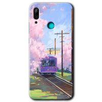 Huawei P smart 2019 Kılıf HD Desen Baskılı Arka Kapak - Rails Paint