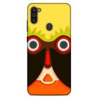 Lopard Samsung Galaxy M11 Uyumlu Kılıf Soyut Sanat (4) Desenli Koruma Kılıfı