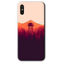 Redmi 9A Kılıf HD Desen Baskılı Arka Kapak - Gözlem Kulesi