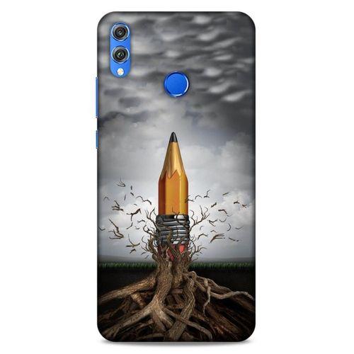Lopard Huawei Honor 8x Uyumlu Kılıf Manipülasyon ☻ (50) Shockproof Kılıf Desenli