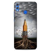 Lopard Huawei Honor 8x Uyumlu Kılıf Manipülasyon ☻ (50) Shockproof Kılıf Desenli