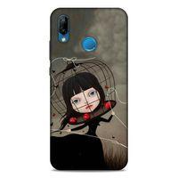 Lopard Huawei P20 Lite Uyumlu Kılıf Manipülasyon ☻ (40) Fit Silikon Kılıf Desenli