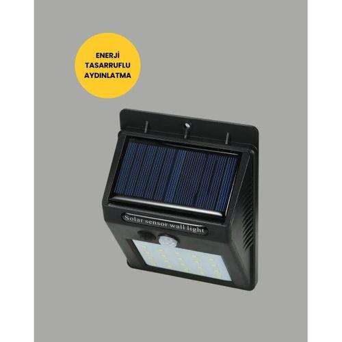 Solar Enerjiyle Çalışan Ip65 Su Geçirmez 20 Led Duvar Lambası