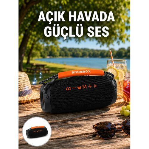 Bluetooth 5 1 Kablosuz Hoparlör Derin Bas Rgb Işıklı Yeni Nesil