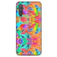 Xiaomi Mi 9 Kılıf Desenli Özel Seri Tüyler (32) Soft Silikon Kılıf