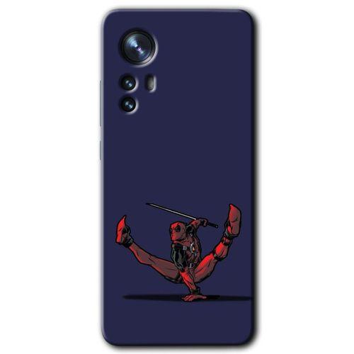 Xiaomi Mi 12 Kılıf HD Desen Baskılı Arka Kapak - DeadPool 3