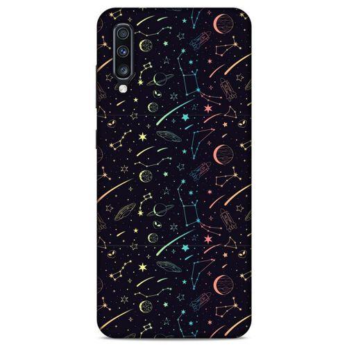Samsung Galaxy A70s Kılıf Spacex (49) Ultra Silikon Kılıf