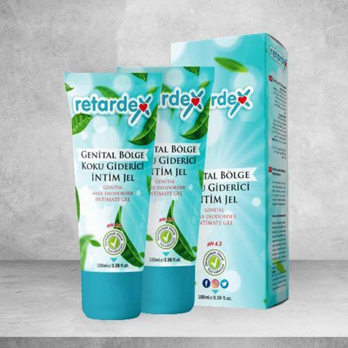 2 Adet Retardex Genital Bölge Koku Giderici İntim Jel 100ml