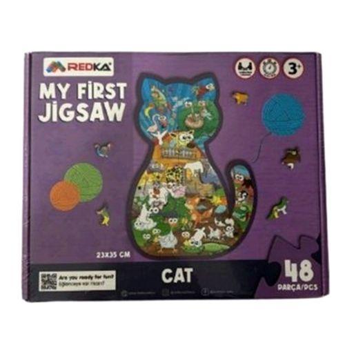 Redka My First Jigsaw Kedi Puzzle 48 Parça