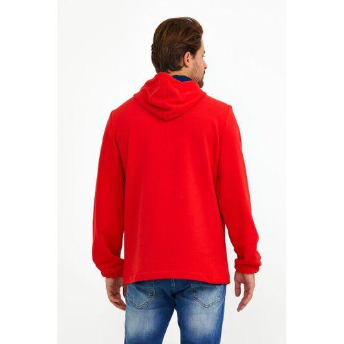 Erkek Kapşonlu Regular Fit Yarım Ferm.Kargo Cepli İnce Sweatshirt SPR22SW171