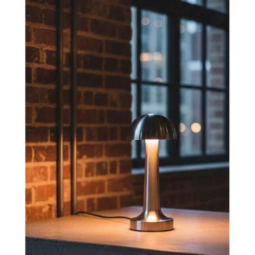 Modern Mantar Masa Lambası Dokunmatik 3 Işık Modlu Şarjlı Kablosuz Led