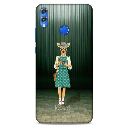 Huawei Honor 8x Kılıf FunnyMaX (26) Tpu Silikon Kılıf Yeşil