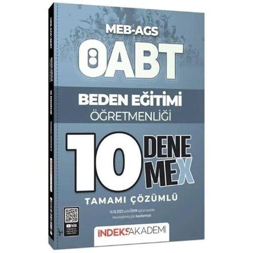 ÖABT MEB AGS Beden Eğitimi Öğretmenliği 10 DenemeX İndeks Akademi