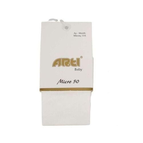 Artı Artı Micro Külotlu Muz Çorap 300178 Krem